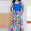 Carrie Skirt in Floral Fancy by Kasey Rainbow