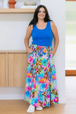 Carrie Skirt in Floral Fancy by Kasey Rainbow
