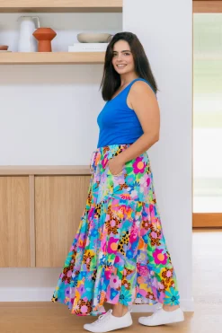 Carrie Skirt in Floral Fancy by Kasey Rainbow