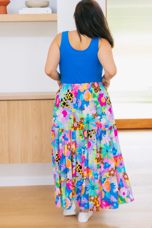 Carrie Skirt in Floral Fancy by Kasey Rainbow