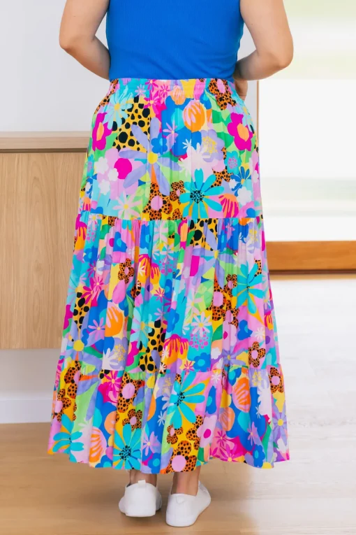 Carrie Skirt in Floral Fancy by Kasey Rainbow