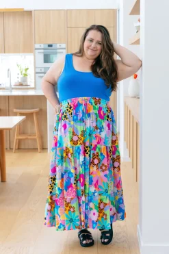 Carrie Skirt in Floral Fancy by Kasey Rainbow