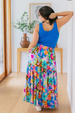 Carrie Skirt in Floral Fancy by Kasey Rainbow