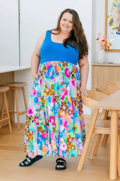 Carrie Skirt in Floral Fancy by Kasey Rainbow