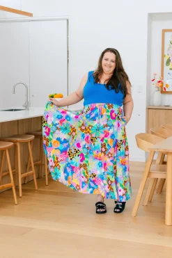 Carrie Skirt in Floral Fancy by Kasey Rainbow