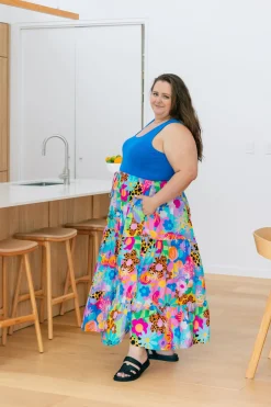 Carrie Skirt in Floral Fancy by Kasey Rainbow