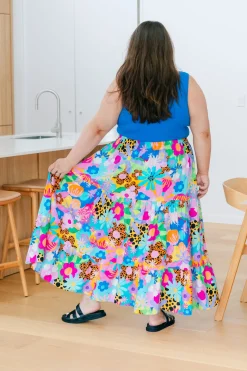 Carrie Skirt in Floral Fancy by Kasey Rainbow