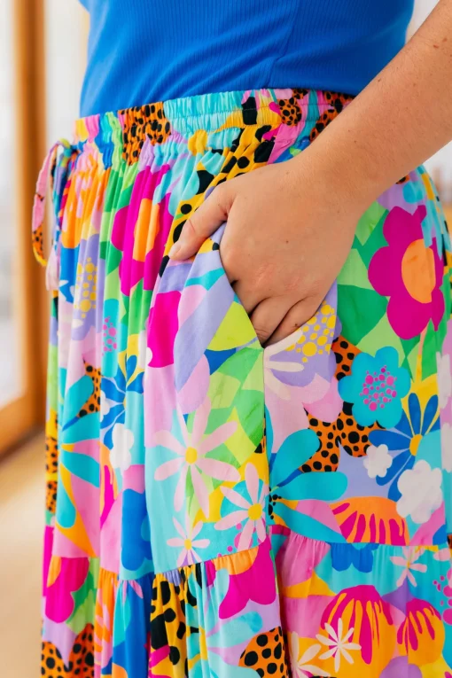 Carrie Skirt in Floral Fancy by Kasey Rainbow