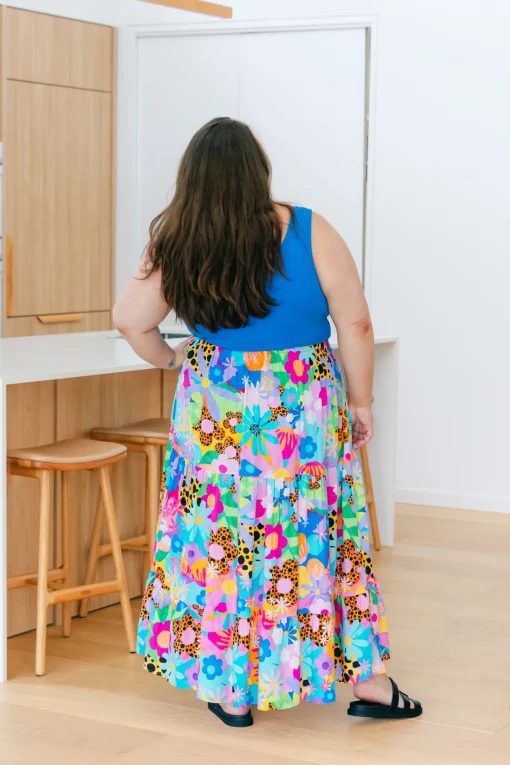 Carrie Skirt in Floral Fancy by Kasey Rainbow