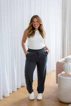 Cassie Modal Blend Lounge Pants in Shadow