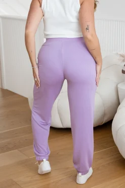 Cassie Modal Blend Lounge Pants in Lavender