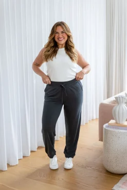 Cassie Modal Blend Lounge Pants in Shadow