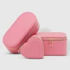Charlee Tara Valerie Pink Jewellery Box 3 Pack by Louenhide