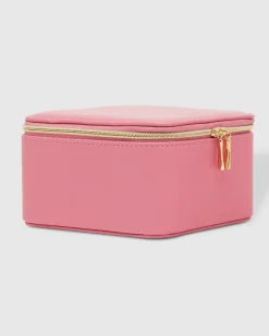 Charlee Tara Valerie Pink Jewellery Box 3 Pack by Louenhide