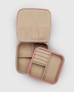Charlee Tara Valerie Pink Jewellery Box 3 Pack by Louenhide