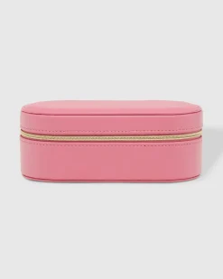 Charlee Tara Valerie Pink Jewellery Box 3 Pack by Louenhide