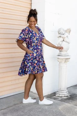 Charlie Dress in Posie