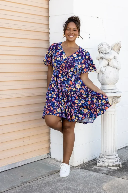 Charlie Dress in Posie