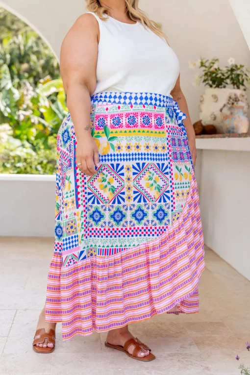 Chiara Skirt in Limoncello