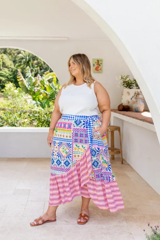 Chiara Skirt in Limoncello