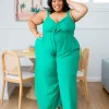 Christina Jumpsuit in Green