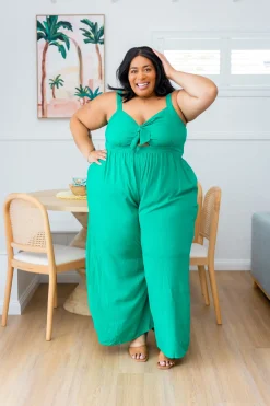 Christina Jumpsuit in Green