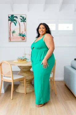 Christina Jumpsuit in Green