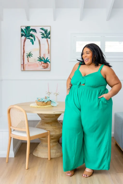 Christina Jumpsuit in Green