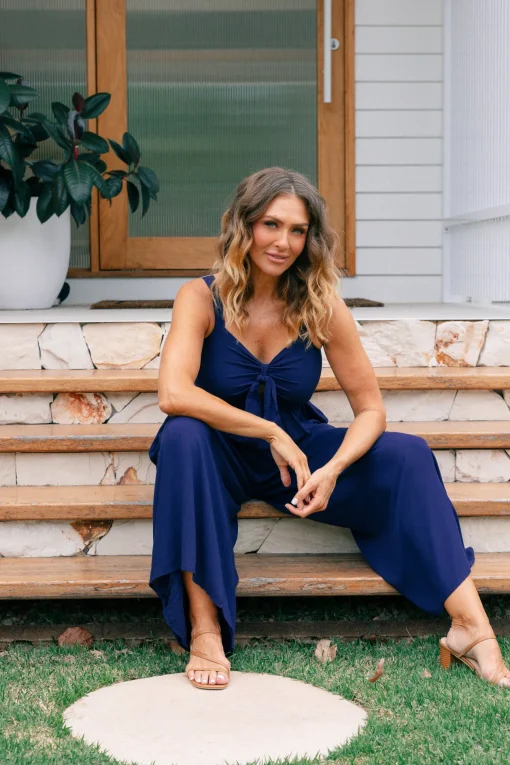 Christina Jumpsuit in Navy