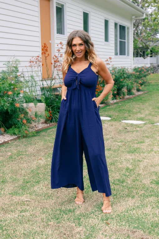 Christina Jumpsuit in Navy