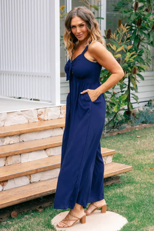 Christina Jumpsuit in Navy
