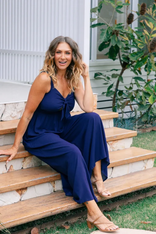 Christina Jumpsuit in Navy