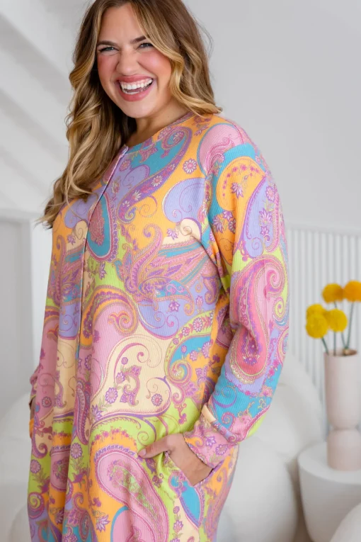 Cloudy Nightie in Paisley Dreams