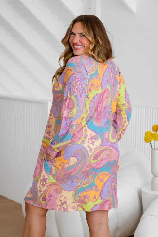 Cloudy Nightie in Paisley Dreams