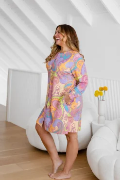 Cloudy Nightie in Paisley Dreams