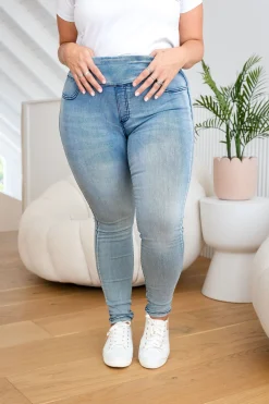 Crew Pull on Jeans