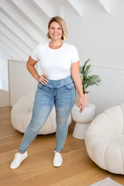 Crew Pull on Jeans