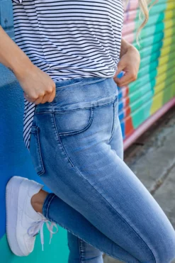 Crew Pull on Jeans