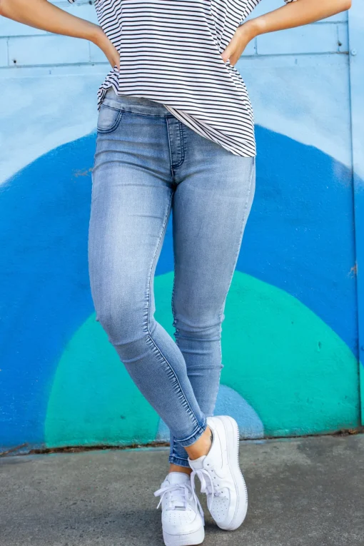 Crew Pull on Jeans