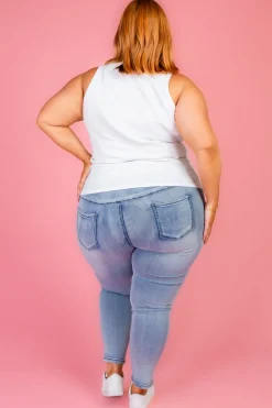 Crew Pull on Jeans