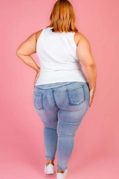 Crew Pull on Jeans