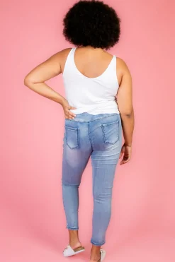 Crew Pull on Jeans