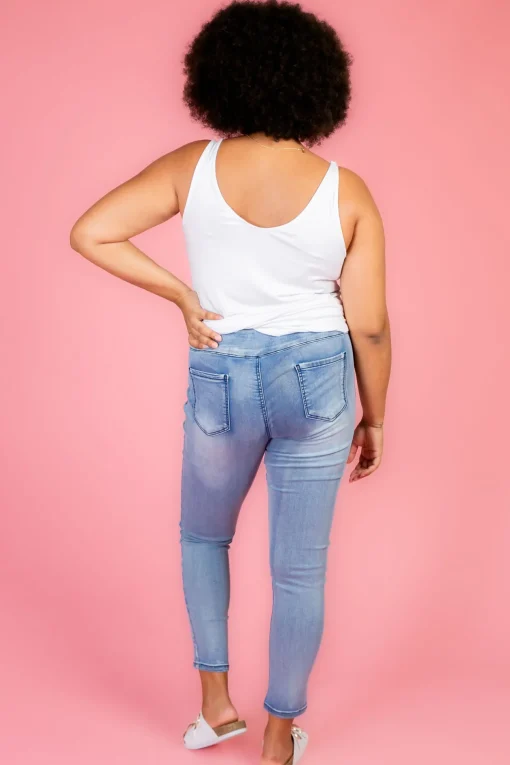 Crew Pull on Jeans