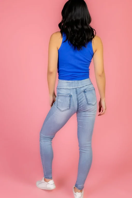 Crew Pull on Jeans