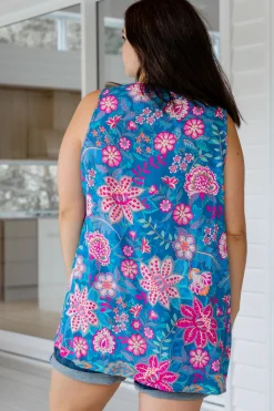 Dannie Top in Paisley Floral