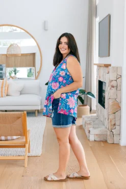 Dannie Top in Paisley Floral