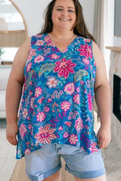 Dannie Top in Paisley Floral