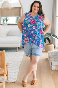 Dannie Top in Paisley Floral