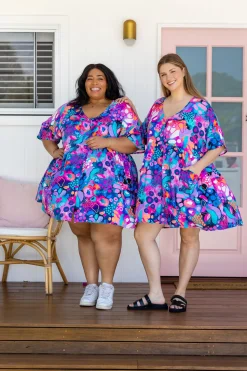 Disco Dress in Midnight Safari by Kasey Rainbow