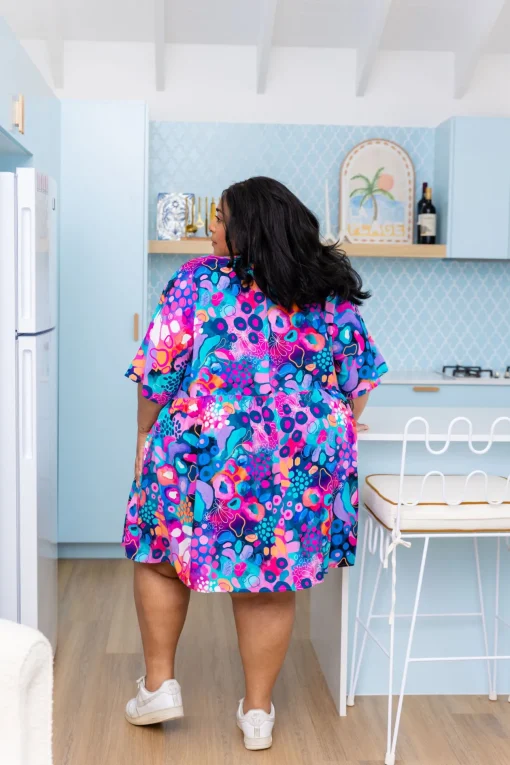 Disco Dress in Midnight Safari by Kasey Rainbow